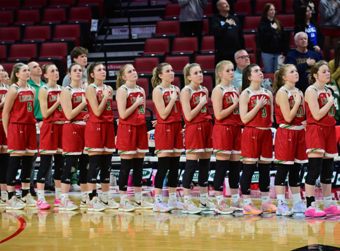 Lincoln Chatham Glenwood Illinois 3A girls basketball championship March 2 2024 Tim Vizer 26326